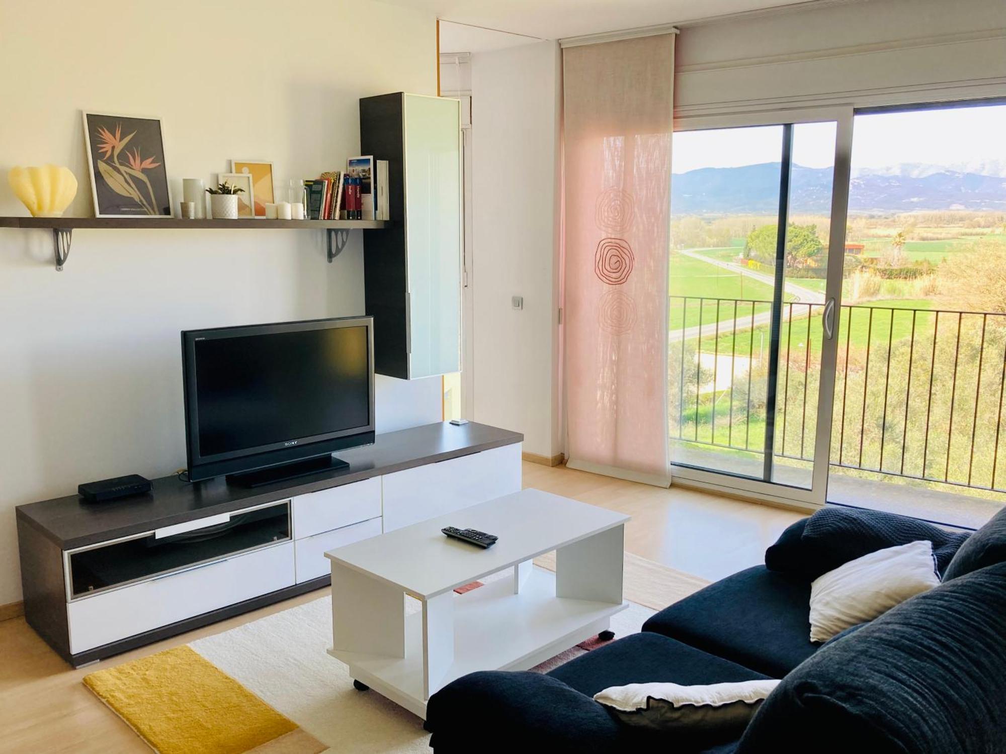Apartamento Con Vistas Peralada Bagian luar foto